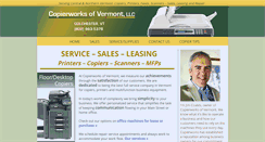 Desktop Screenshot of copierworksvt.com